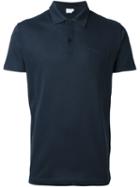 Sunspel 'riviera' Polo Shirt, Men's, Size: Large, Blue, Cotton