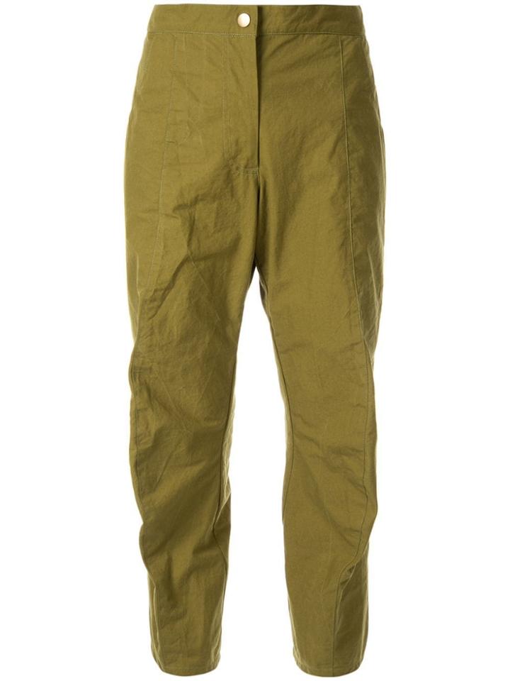 Zambesi Chartreuse Cropped Trousers - Green
