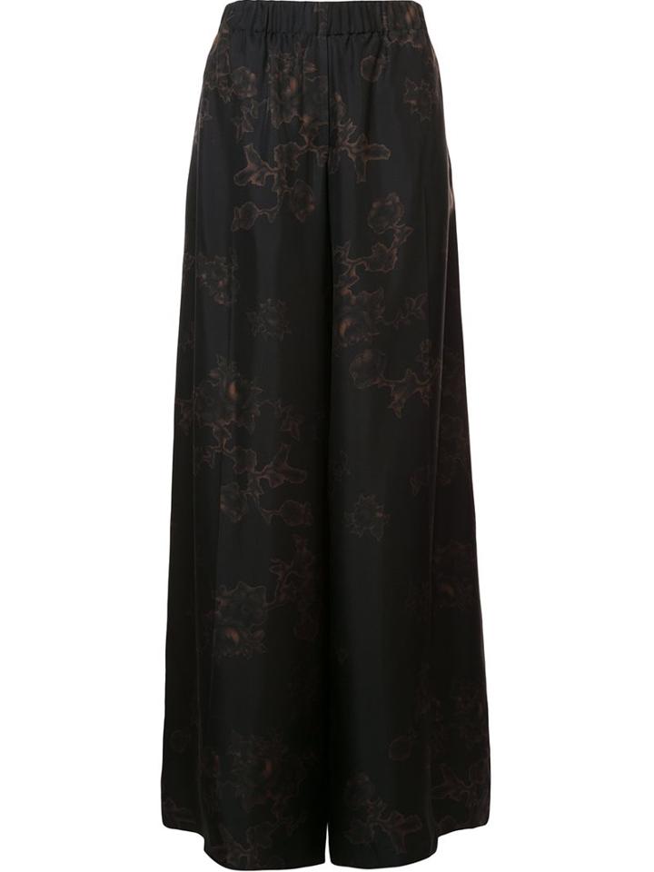 Vera Wang Printed Palazzo Pants
