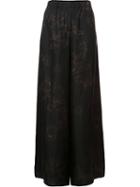 Vera Wang Printed Palazzo Pants
