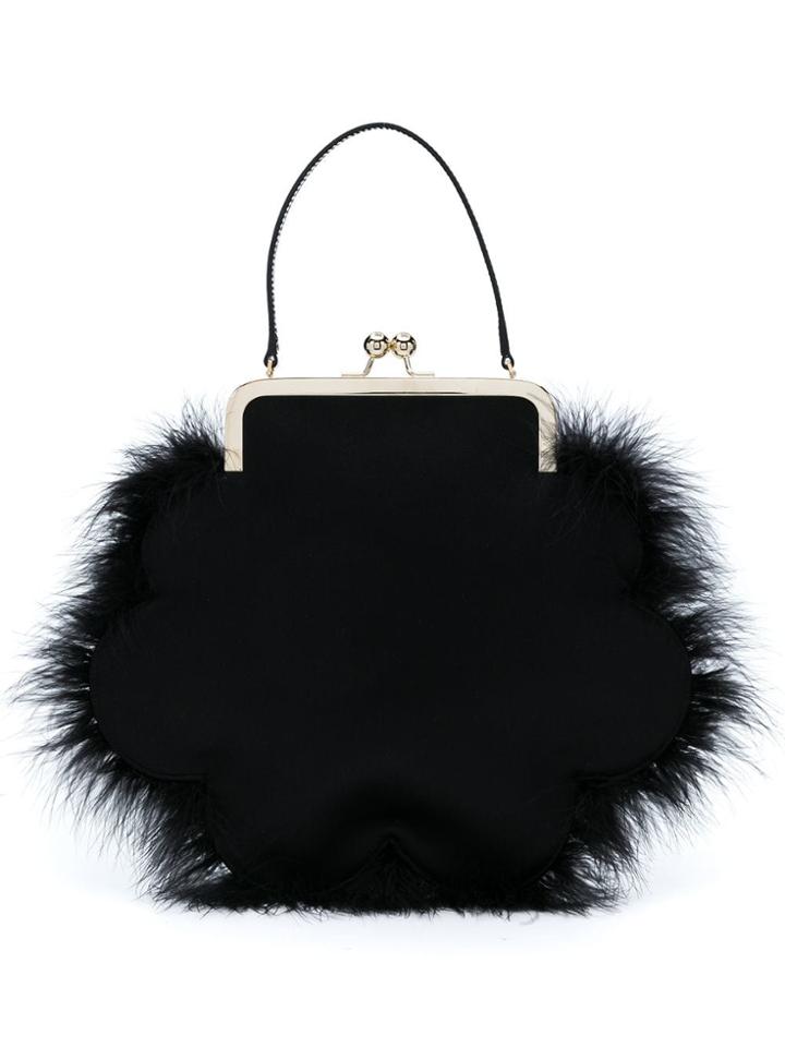 Simone Rocha Embellished Round Tote - Black