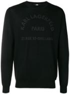 Karl Lagerfeld Logo Sweatshirt - Black