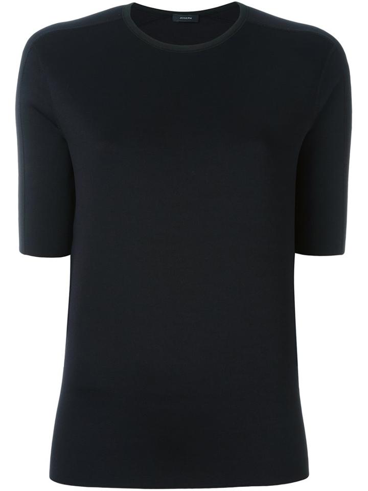 Joseph Boxy T-shirt, Women's, Size: Small, Black, Polyamide/spandex/elastane