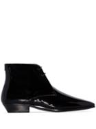 Saint Laurent Jonas 25mm Ankle Boots - Black