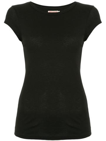 Organic By John Patrick Round Neck T-shirt - Black