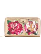 Dolce & Gabbana Floral Print Wallet - Multicolour