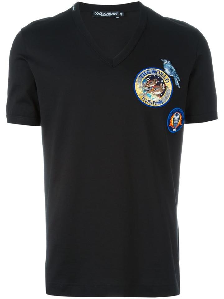 Dolce & Gabbana Bird Patch T-shirt