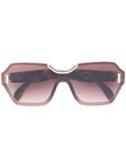 Prada Eyewear Square Framed Tortoiseshell Glasses - Brown