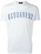 Dsquared2 - Vintage Embroidered Logo T-shirt - Men - Cotton - Xs, White, Cotton