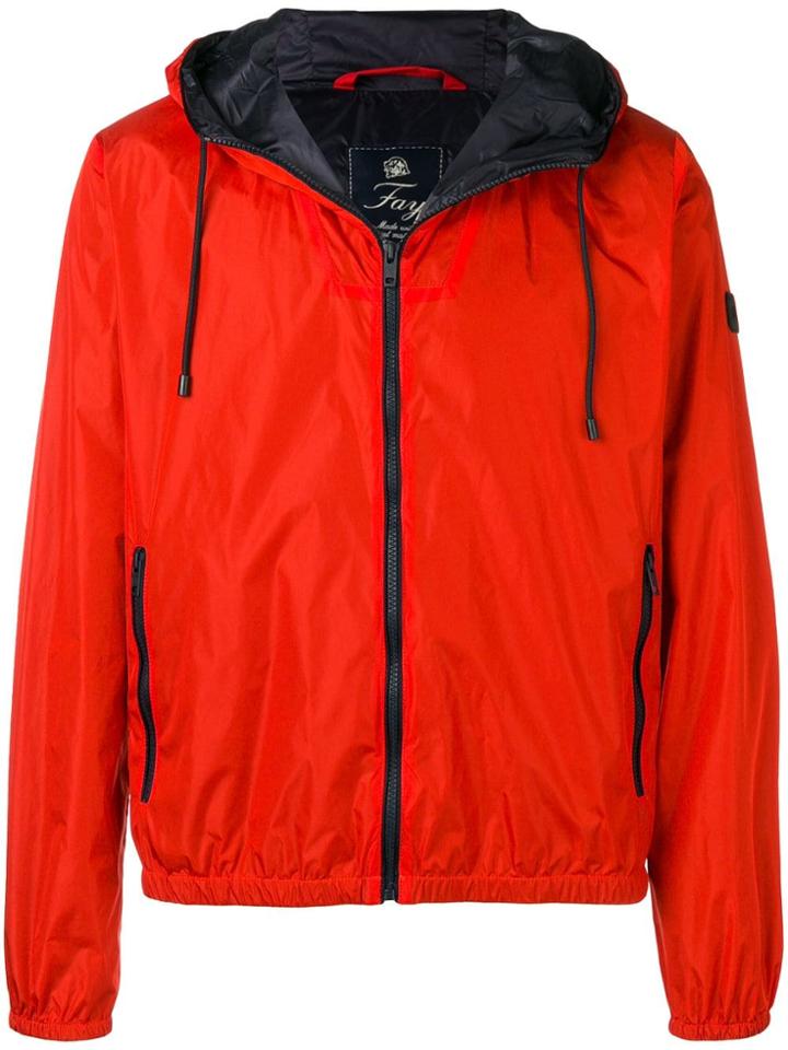 Fay Reversible Bomber Jacket - Blue