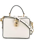 Dolce & Gabbana - 'rosaria' Tote - Women - Calf Leather - One Size, White, Calf Leather