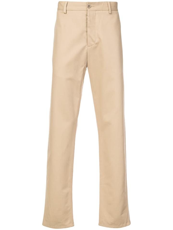 Maison Margiela Straight-leg Trousers - Brown