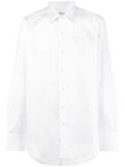 Finamore 1925 Napoli Basic Plain Shirt - White