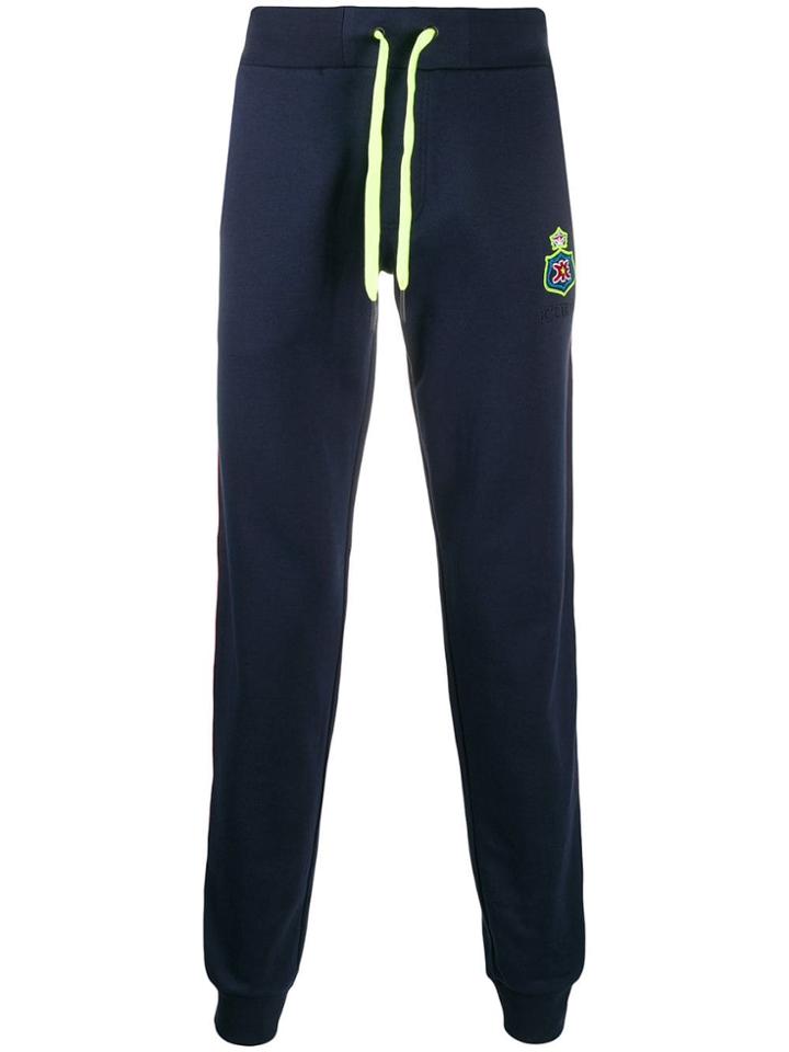Iceberg Neon Trim Track Pants - Blue