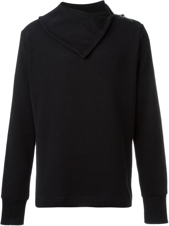 Y-3 Zipped Neck Sweater