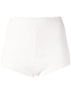 Sir. Suvi High-waisted Knitted Shorts - White