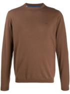 Sun 68 Crew Neck Sweater - Brown