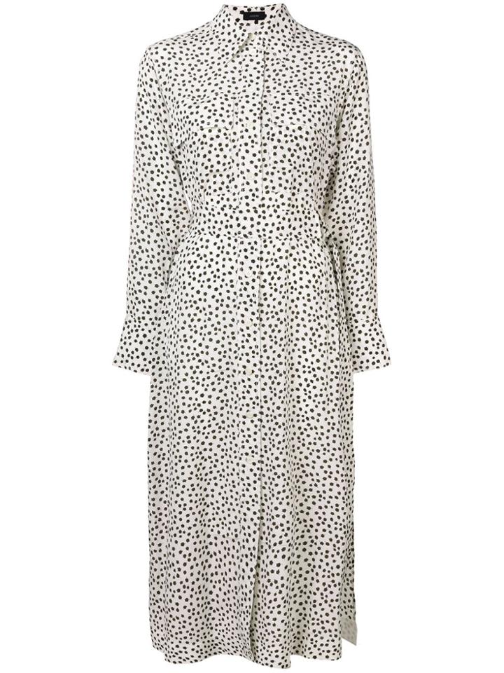 Joseph Warren Printed Dress - White