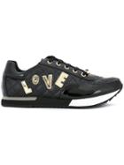 Love Moschino Logo Patch Sneakers