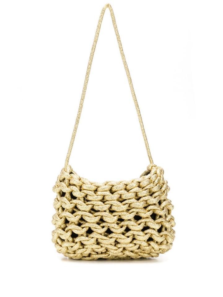 Alienina Braided Bag - Gold