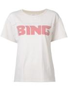 Anine Bing - Bing Print T-shirt - Women - Cotton - M, Women's, White, Cotton