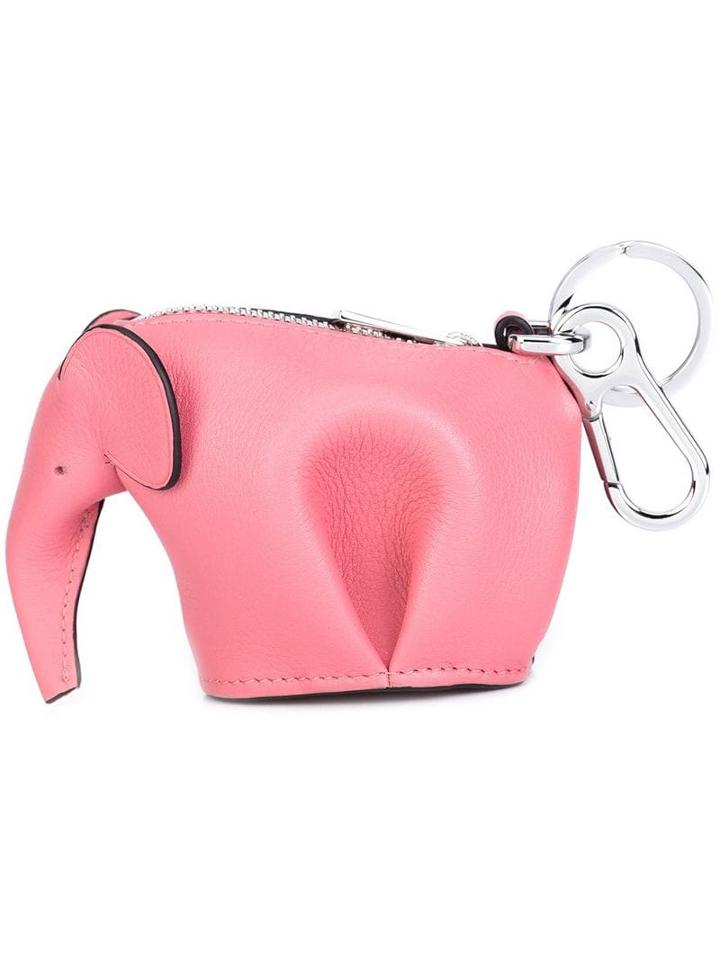 Loewe Elephant Keyring - Pink