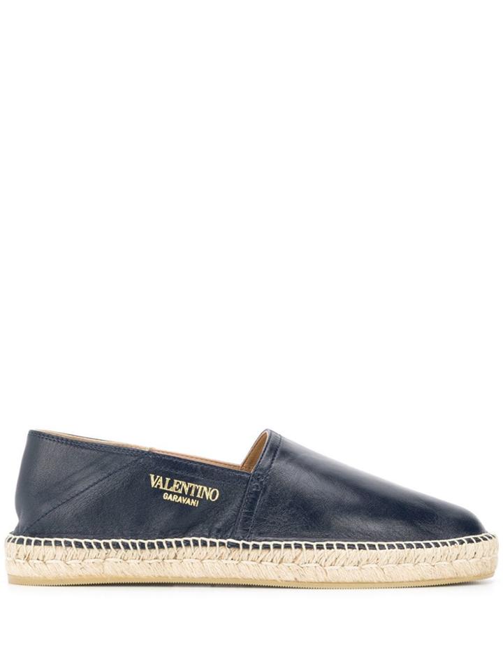 Valentino Valentino Garavani Round Toe Espadrilles - Blue