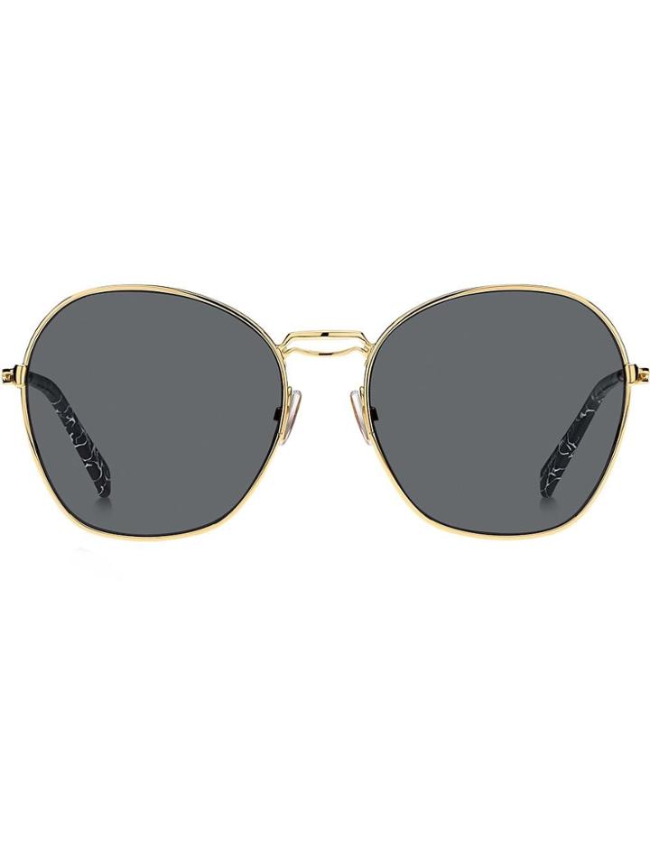 Max Mara Mm Bridge Iii Sunglasses - Gold