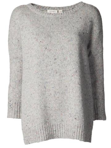 Inhabit Speckled Ribbed Sweater
