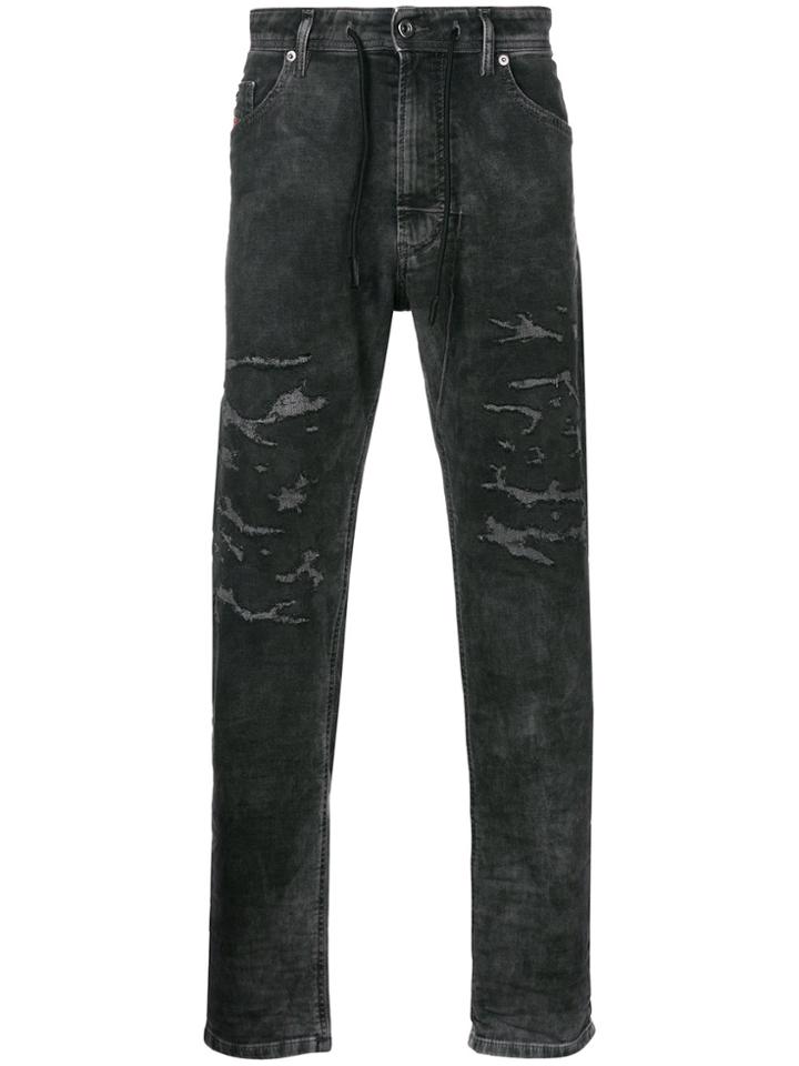 Diesel Narrot Jogg Jeans - Black