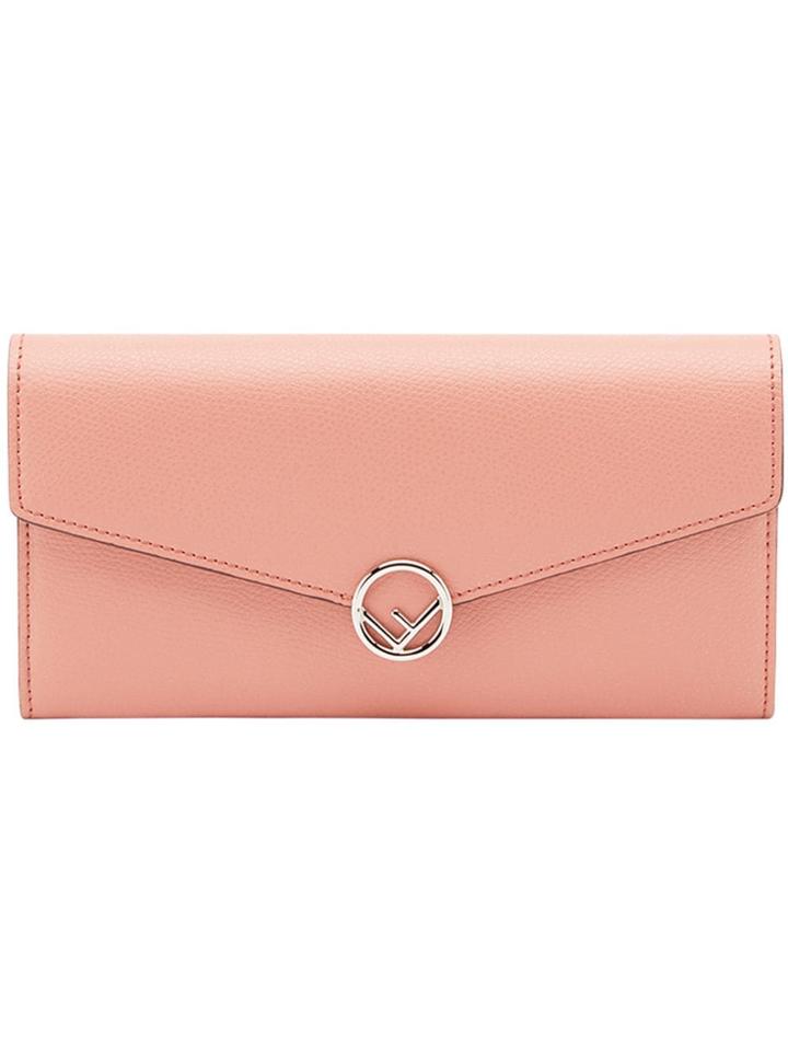 Fendi F Is Fendi Continental Wallet - Pink