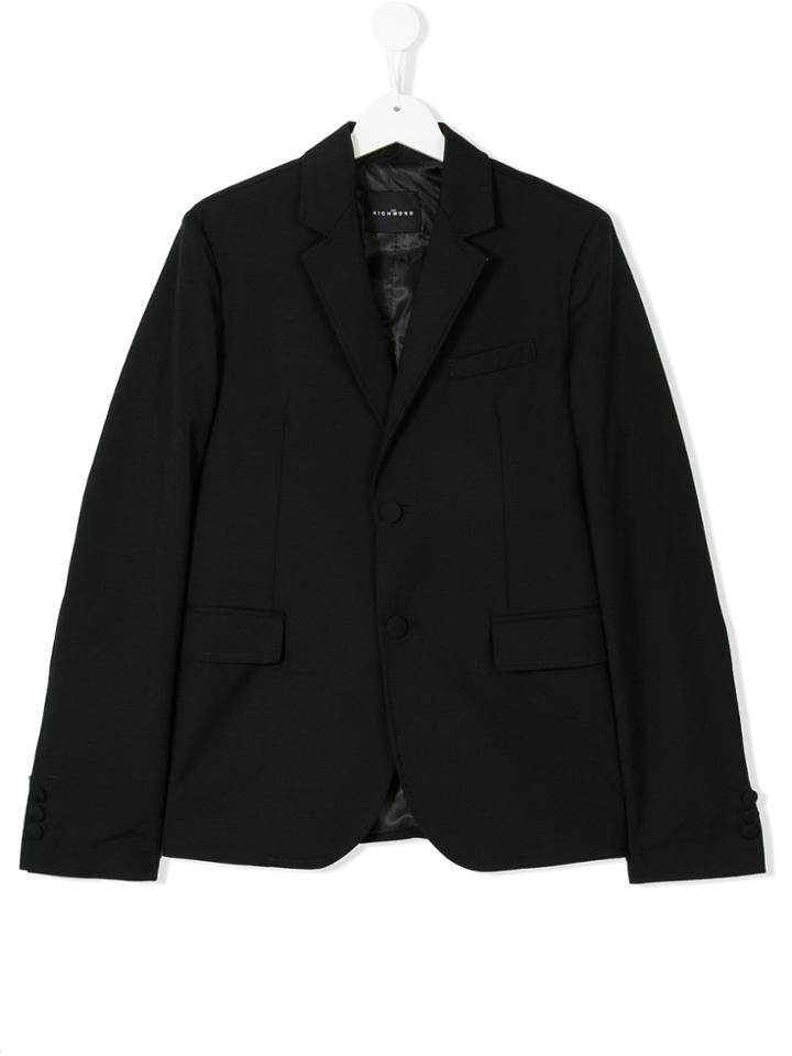 John Richmond Kids Union Jack Blazer - Black
