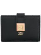 Fendi Rainbow Cardholder Wallet - Black