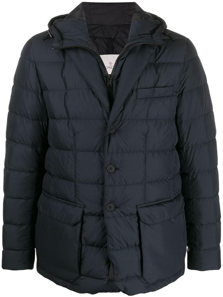 Moncler Vern Padded Blazer - Blue