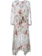 Zimmermann Floral Print Silk Dress