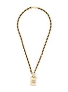 Chanel Vintage Perfume Bottle Necklace - Black