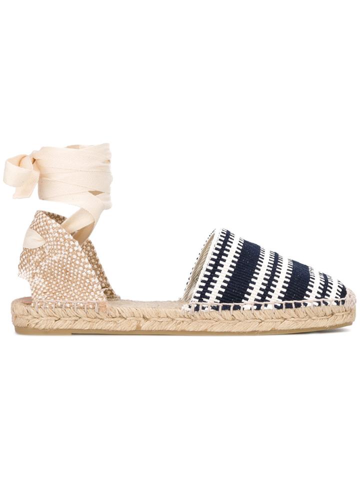 Castañer Kitty Tie Espadrille - Blue