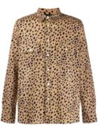 Ps Paul Smith Cheetah Print Overshirt - Brown