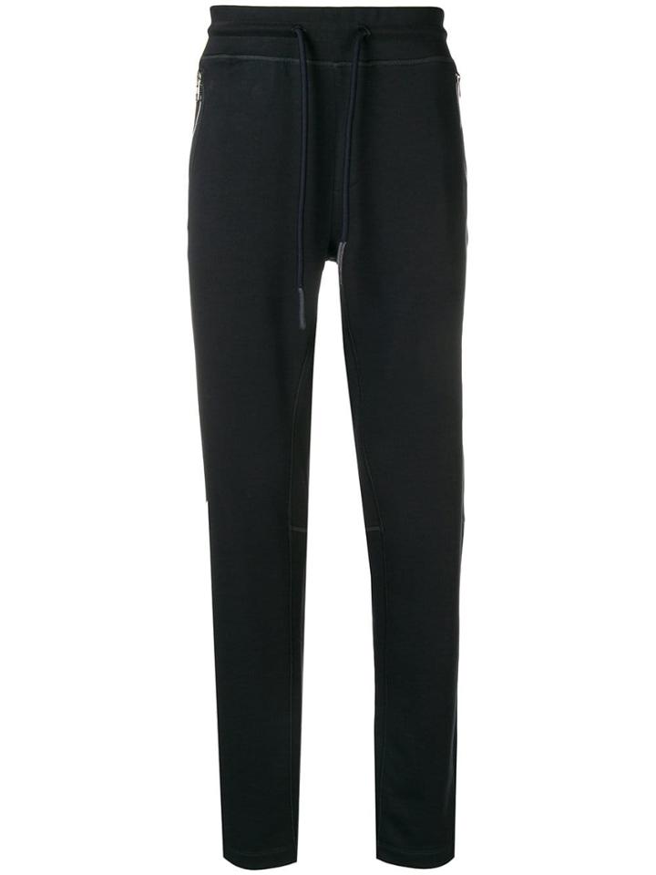 Moncler Zipped Pocket Track Pants - Blue