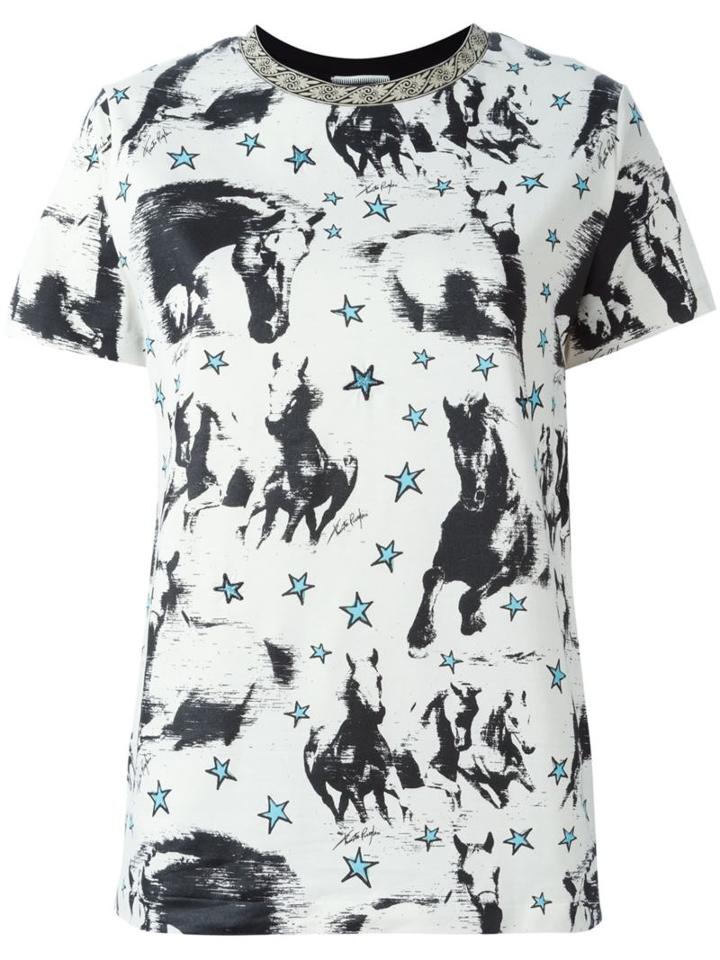 Fausto Puglisi Horse Print T-shirt