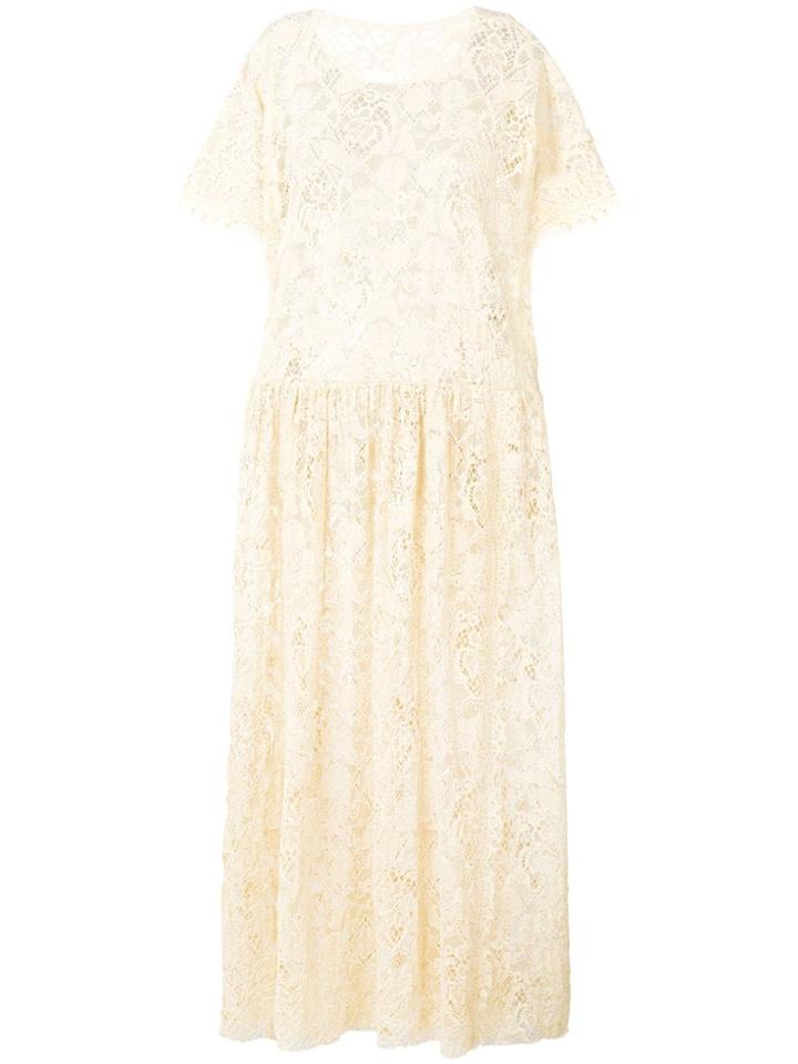 Uma Wang Abril Dress - Nude & Neutrals