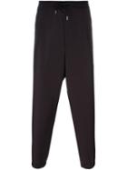Mcq Alexander Mcqueen Tapered Track Pants, Men's, Size: 48, Red, Spandex/elastane/wool