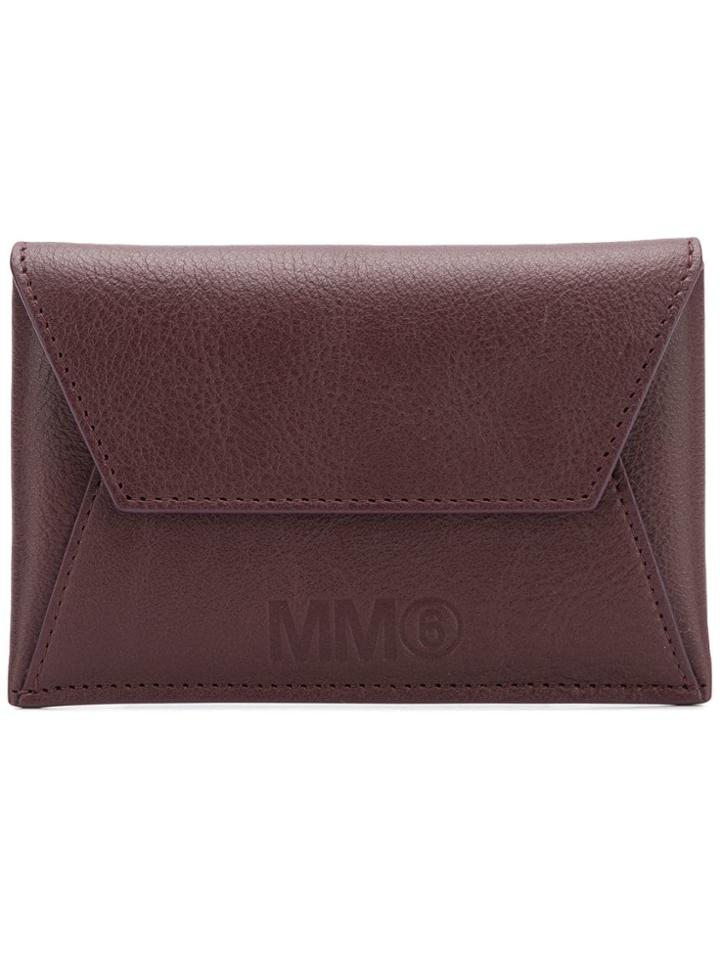 Mm6 Maison Margiela Rectangular Wallet - Red