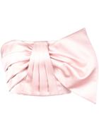 Amur Pleated Bow-tie Top - Pink