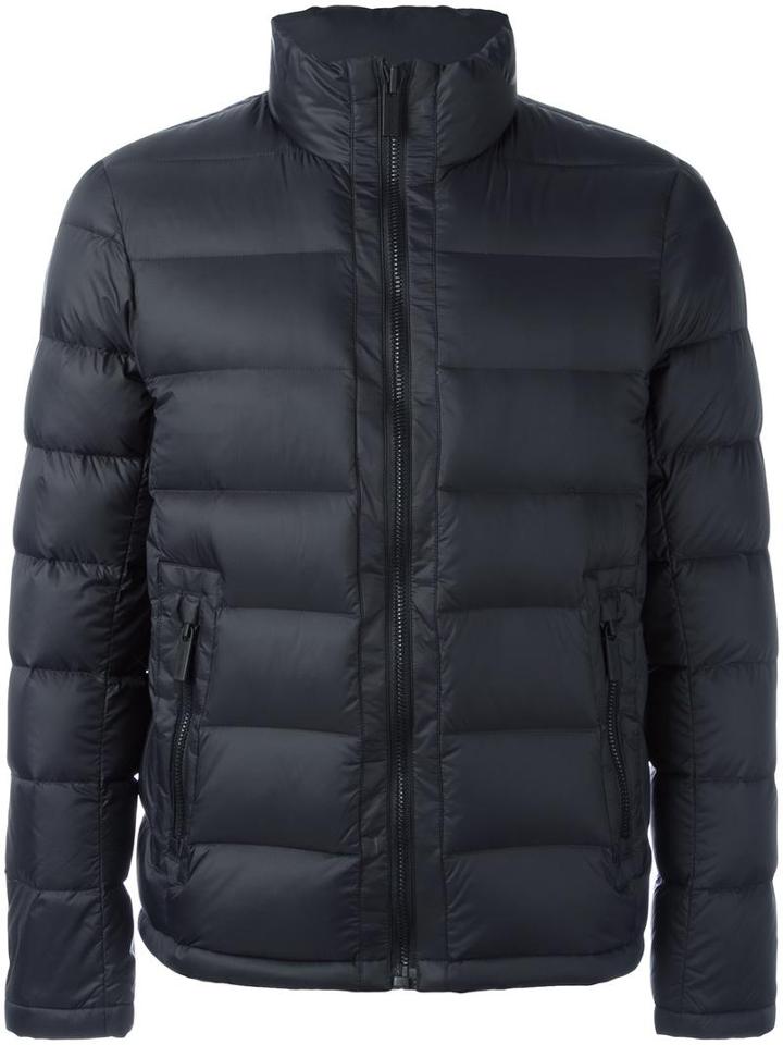 Calvin Klein Padded Jacket, Men's, Size: 54, Black, Nylon/spandex/elastane/feather Down