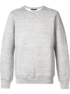 Wings+horns 'cabin' Sweatshirt, Men's, Size: Small, Grey, Cotton/polyester