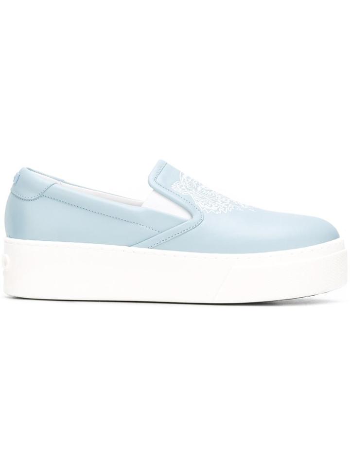 Kenzo K-py Tiger Sneakers - Blue