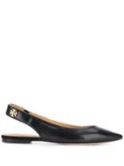 Tory Burch Kira Slingback Ballerina Shoes - Black