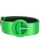 Attico Rounded Buckle Belt - Green