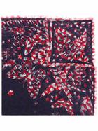 Alexander Mcqueen Butterfly Print Scarf - Multicolour